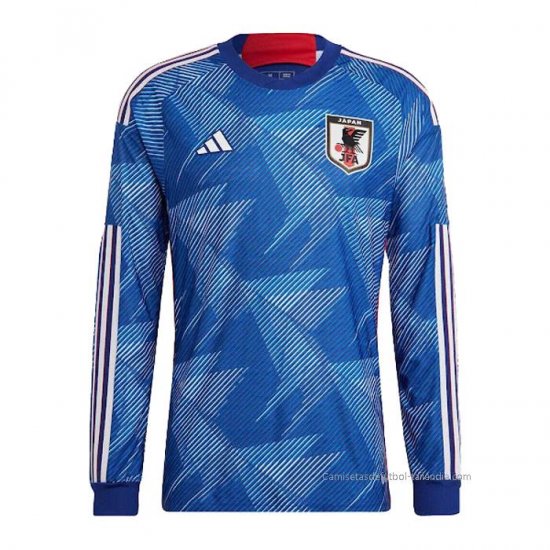 1ª Camiseta Japon Manga Larga 2022 - Haga un click en la imagen para cerrar