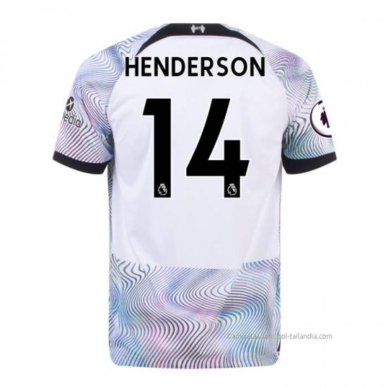 2ª Camiseta Liverpool Jugador Henderson 2022-2023 - Haga un click en la imagen para cerrar