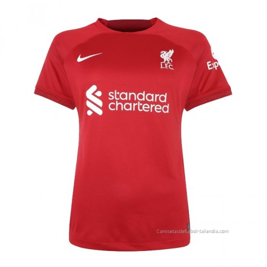 1ª Camiseta Liverpool Mujer 2022-2023 - Haga un click en la imagen para cerrar