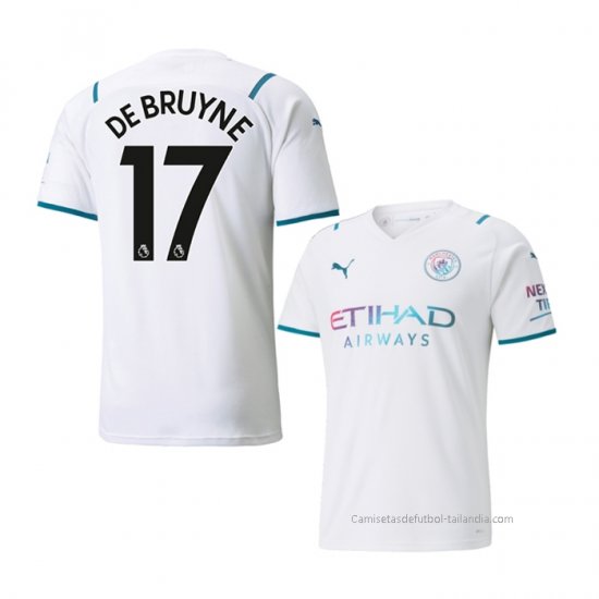 2ª Camiseta Manchester City Jugador De Bruyne 2021-2022 - Haga un click en la imagen para cerrar