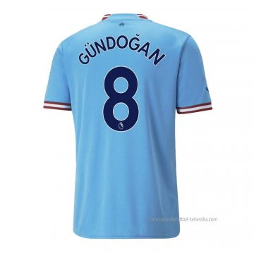 1ª Camiseta Manchester City Jugador Gundogan 2022-2023 1ª Camiseta Manchester City Jugador Gundogan 2022-2023