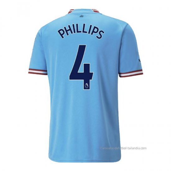 1ª Camiseta Manchester City Jugador Phillips 2022-2023 - Haga un click en la imagen para cerrar