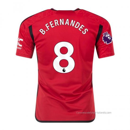 1ª Camiseta Manchester United Jugador B.Fernandes 2023-2024 - Haga un click en la imagen para cerrar