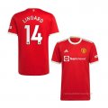 1ª Camiseta Manchester United Jugador Lingard 2021-2022