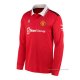 1ª Camiseta Manchester United Manga Larga 2022-2023