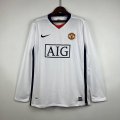 2ª Camiseta Manchester United Manga Larga Retro 2008-2009