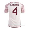 2ª Camiseta Mexico Jugador E.Alvarez 2022