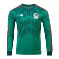 1ª Camiseta Mexico Manga Larga 2022