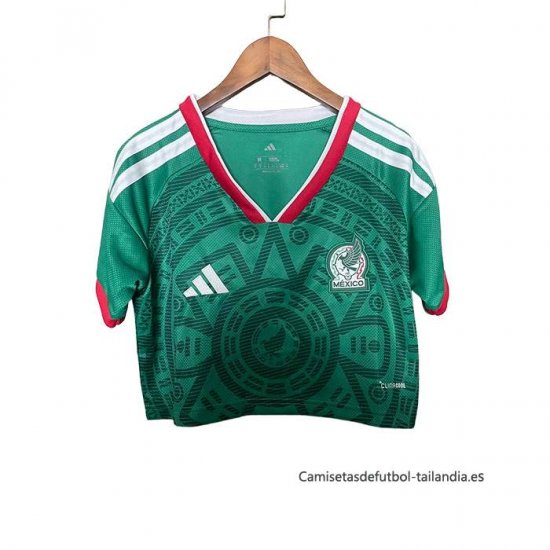 1ª Camiseta Mexico Mujer Corta 2026 - Haga un click en la imagen para cerrar