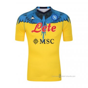 Camiseta Napoli Kappa x Marcelo Burlon 2021 Camiseta Napoli Kappa x Marcelo Burlon 2021