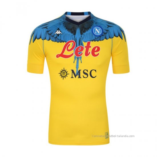 Camiseta Napoli Kappa x Marcelo Burlon 2021 - Haga un click en la imagen para cerrar