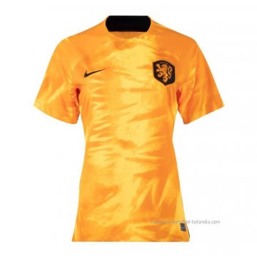 1ª Camiseta Paises Bajos Mujer 2022 1ª Camiseta Paises Bajos Mujer 2022