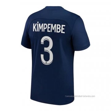 1ª Camiseta Paris Saint-Germain Jugador Kimpembe 2022-2023 1ª Camiseta Paris Saint-Germain Jugador Kimpembe 2022-2023