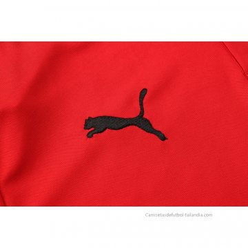 Camiseta Polo del AC Milan 2021-2022 Rojo