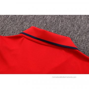 Camiseta Polo del AC Milan 2022-2023 Rojo