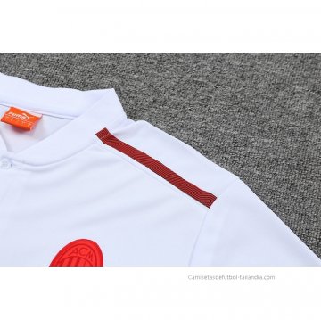 Camiseta Polo del AC Milan 2022-2023 Blanco