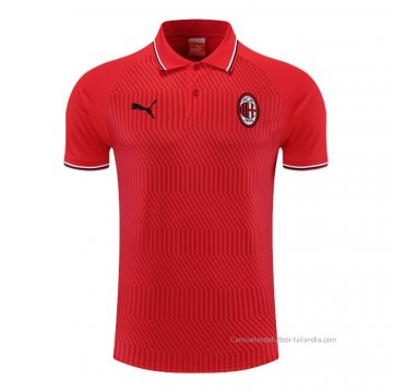 Camiseta Polo del AC Milan 2022-2023 Rojo Camiseta Polo del AC Milan 2022-2023 Rojo