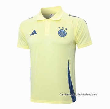 Camiseta Polo del Ajax 2024-2025 Amarillo Camiseta Polo del Ajax 2024-2025 Amarillo
