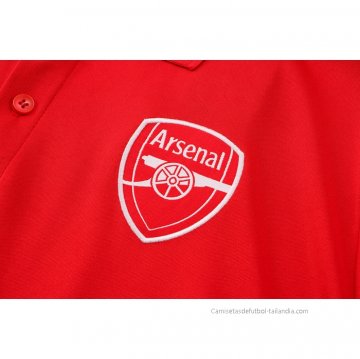 Camiseta Polo del Arsenal 2021-2022 Rojo