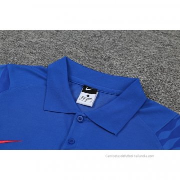 Camiseta Polo del Atletico Madrid 2022-2023 Azul