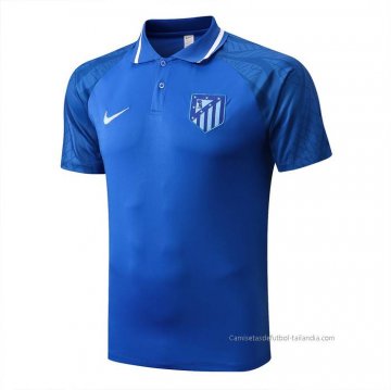 Camiseta Polo del Atletico Madrid 2022-2023 Azul Oscuro Camiseta Polo del Atletico Madrid 2022-2023 Azul Oscuro
