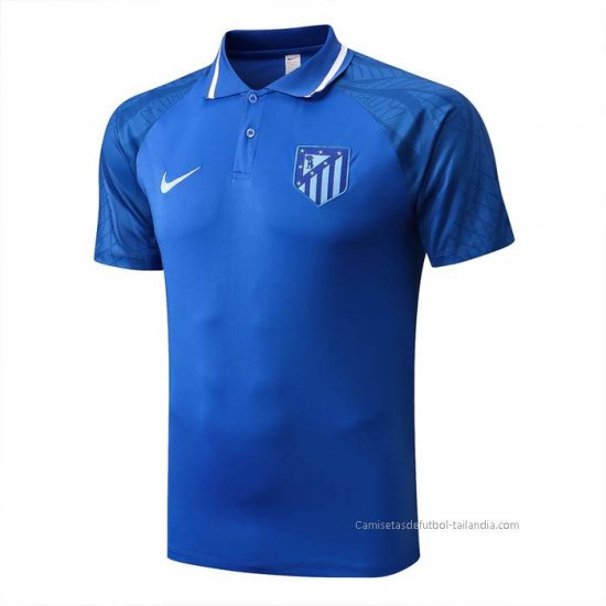 Camiseta Polo del Atletico Madrid 2022-2023 Azul Oscuro - Haga un click en la imagen para cerrar