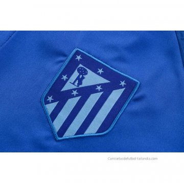 Camiseta Polo del Atletico Madrid 2022-2023 Azul Oscuro