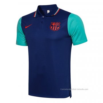Camiseta Polo del Barcelona 2021 Azul Camiseta Polo del Barcelona 2021 Azul