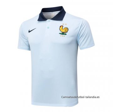 Camiseta Polo del Francia 2024-2025 Azul Camiseta Polo del Francia 2024-2025 Azul