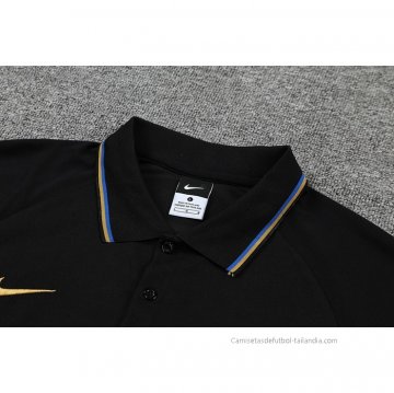 Camiseta Polo del Inter Milan 2022-2023 Negro y Azul