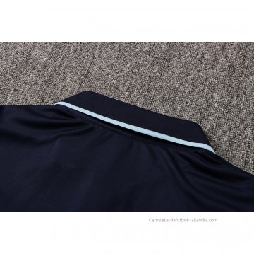 Camiseta Polo del Manchester City 2021-2022 Azul