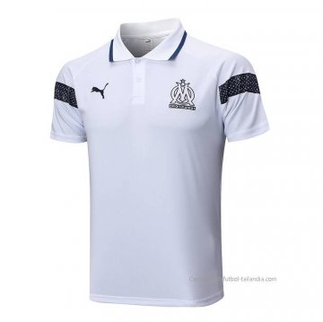 Camiseta Polo del Olympique Marsella 2022-2023 Blanco Camiseta Polo del Olympique Marsella 2022-2023 Blanco