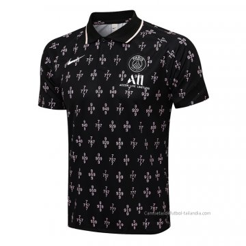 Camiseta Polo del Paris Saint-Germain 2021-2022 Negro Camiseta Polo del Paris Saint-Germain 2021-2022 Negro
