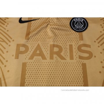 Camiseta Polo del Paris Saint-Germain 2021-2022 Oro