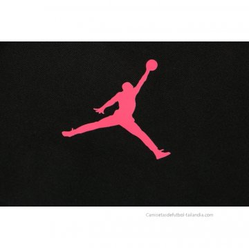 Camiseta Polo del Paris Saint-Germain Jordan 2021-2022 Negro