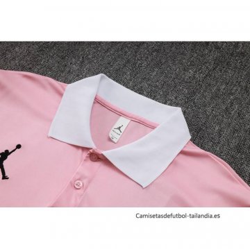 Camiseta Polo del Paris Saint-Germain Jordan 2024-2025 Rosa
