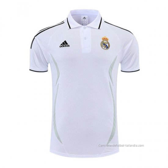 Camiseta Polo del Real Madrid 2022-2023 Blanco - Haga un click en la imagen para cerrar