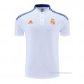 Camiseta Polo del Real Madrid 2022-2023 Blanco y Azul