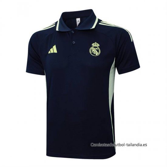 Camiseta Polo del Real Madrid 2025-2026 Azul Oscuro - Haga un click en la imagen para cerrar