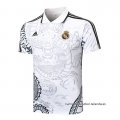 Camiseta Polo del Real Madrid Dragon 2024-2025 Blanco