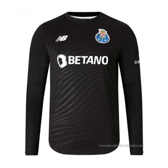 3ª Camiseta Porto Portero Manga Larga 2022-2023 - Haga un click en la imagen para cerrar