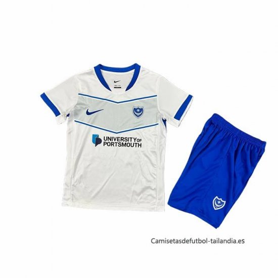2ª Camiseta Portsmouth Nino 2025-2026 - Haga un click en la imagen para cerrar