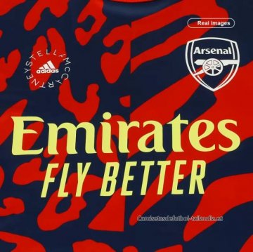 Camiseta Pre Partido del Arsenal 2024-2025 Rojo