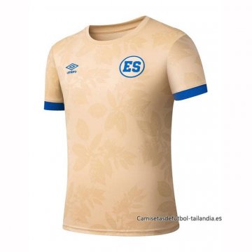 Camiseta Pre Partido del El Salvador 2025 Amarillo Camiseta Pre Partido del El Salvador 2025 Amarillo