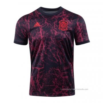 Camiseta Pre Partido del Espana 2021 Rojo Camiseta Pre Partido del Espana 2021 Rojo