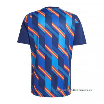 Camiseta Pre Partido del Espana 2026 Azul