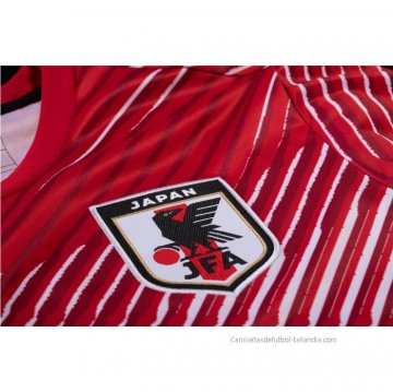 Camiseta Pre Partido del Japon 2022 Rojo