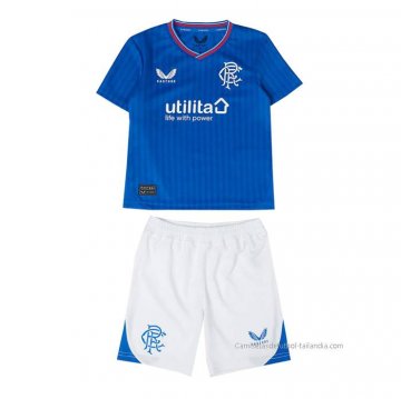 1ª Camiseta Rangers Nino 2023-2024 1ª Camiseta Rangers Nino 2023-2024