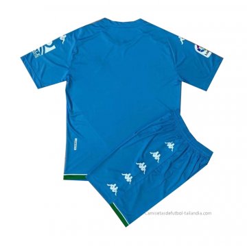 Camiseta Real Betis Portero Nino 2021-2022 Azul