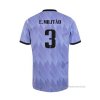 2ª Camiseta Real Madrid Jugador E.Militao 2022-2023 2ª Camiseta Real Madrid Jugador E.Militao 2022-2023